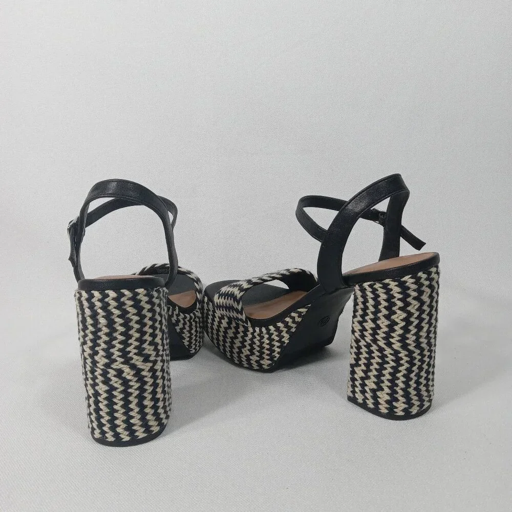 UNIVERSAL THREAD Women's India Platform Heels Size 7.5 - Picture 9 of 13